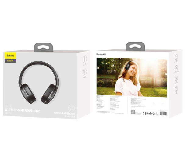 Baseus Encok Wireless headphones D02 Pro Black - 1193724 - zdjęcie 9